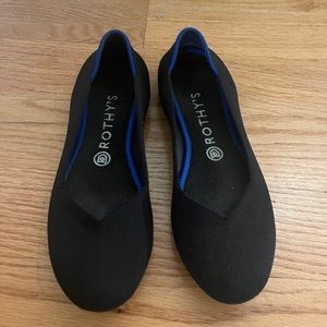 Rothy’s black flats size 9
